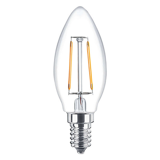 10pz lampada led a filamento 'oliva' calda 2700k 4w=35w e14 - 470 lm 8112865nlm