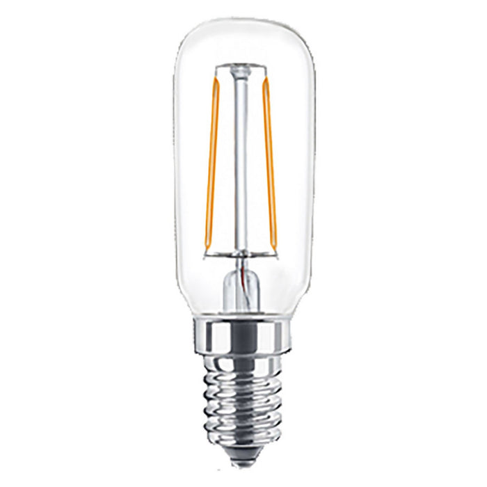 10pz lampada led a filamento 'tubolare' calda 2700k 3,6w=35w e14 - 470 lm 8112893nlm