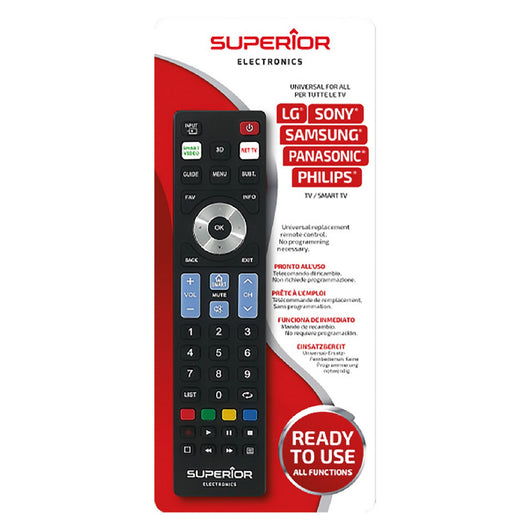 telecomando compatibile per tv 'ready 5 smart repl tipo universale 8072480nlm