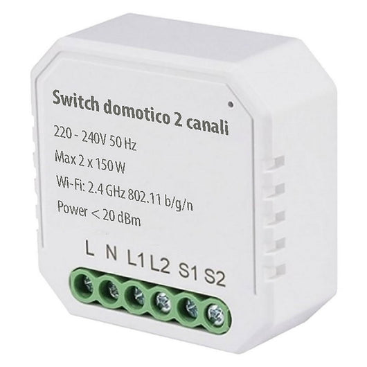 dimmer elettronico a 2 canali 8120710nlm