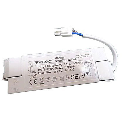 alimentatore per pannelli led 40w - ac:200-240v - 1050 ma (ip20) 8068694nlm