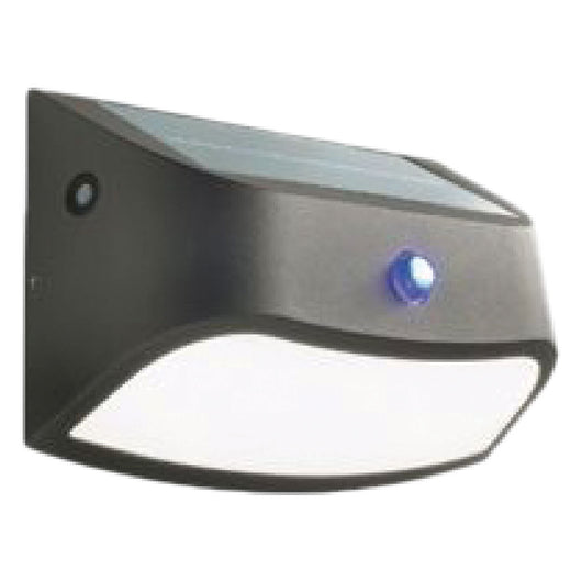 applique solare led 'sunny' 1,7 w - cm 24,7 x 8,9 x 15 grafite 8087764nlm