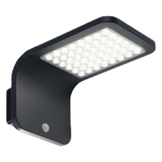 applique solare led 'street' 3 w - cm 15,9 x 26,5 x 14,4 nero 8087794nlm