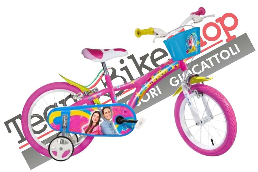 Bicicletta  Bambina Dino Bikes Me contro Te 14 pollici