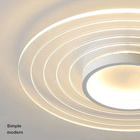 Plafoniera da soffitto lampadario a led lineamenti geometrici 38w 3040lumen luce naturale 4000k