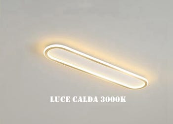 LAMPADA DA SOFFITTO LAMPADARIO PLAFONIERA A LED 57W DESIGN SPILLO IP20 4560LM LUCE CALDA