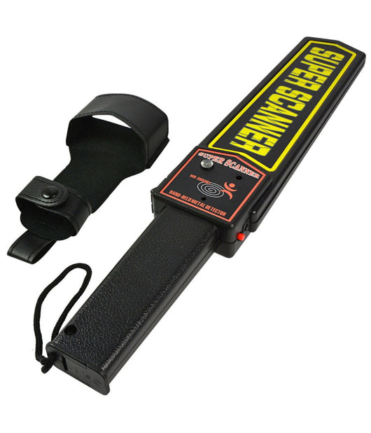 Metal Detector Professionale Manuale Rilevatore Di Metalli Led Scanner Portatile         