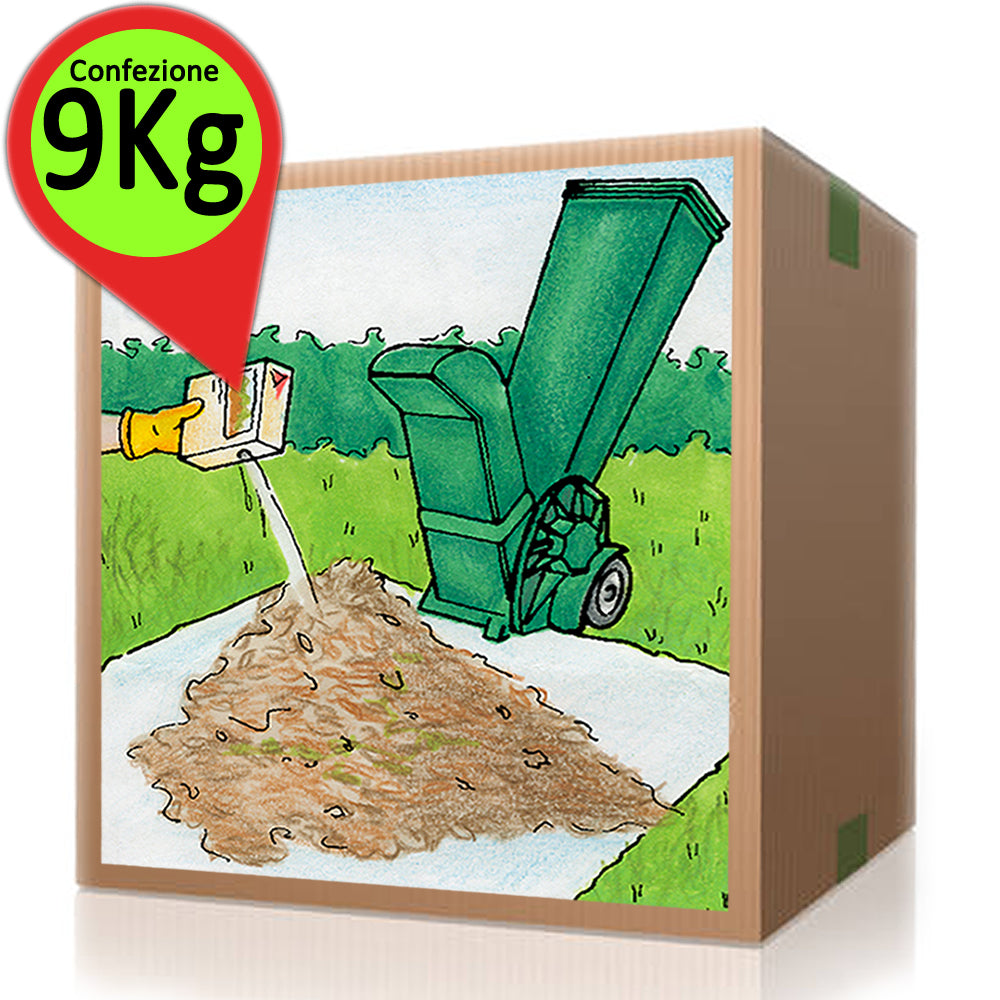 Attivatore compostaggio compost confezione risparmio da 9 kg composter