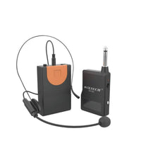 Microfono Ad Archetto Sistema Uhf Wireless Mx-290 Kit-mic03 Raggio Ricezione 8-12mt         