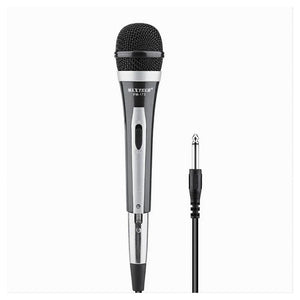 Microfono Dinamico Cablato Con Cavo Jack 6.5mm Tasto On-off Xlr 2mt Fm-787 Mic-14         