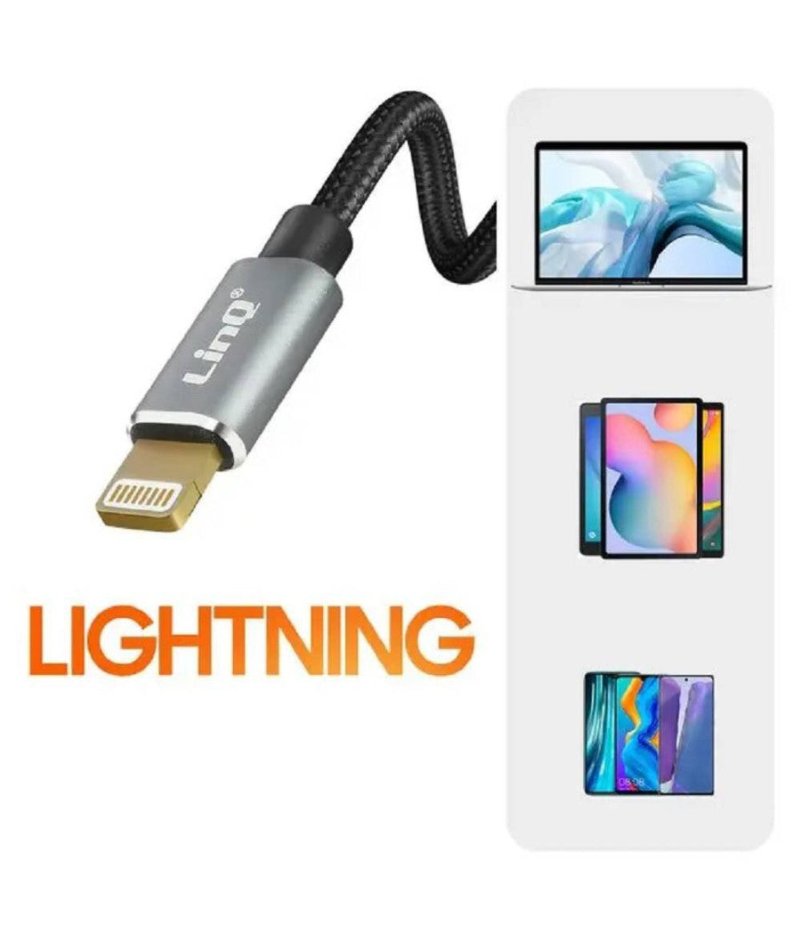 Microfono Lavalier Lightning Suono Omnidirezionale A 360° Cavo 2 Metri Lt3542m         