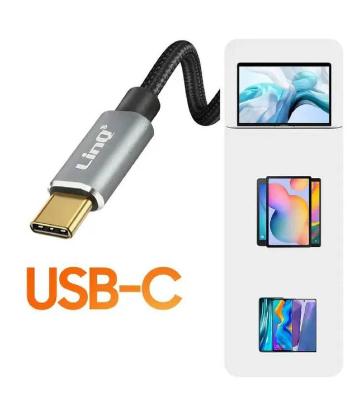 Microfono Lavalier Usb-c Suono Omnidirezionale A 360° Cavo Da 2 Metri Tpc3539m         