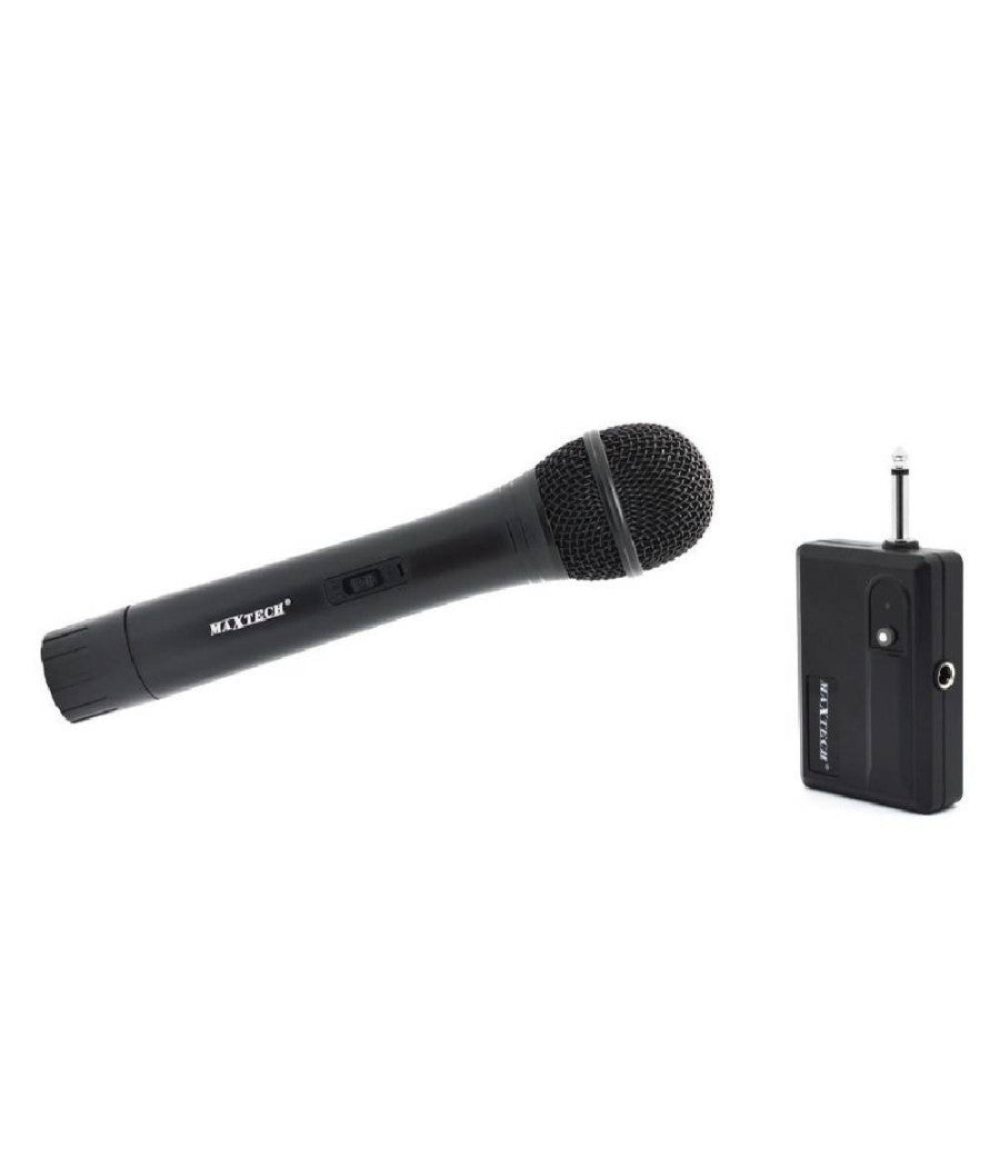 Microfono Wireless Senza Fili Portatile Ricevitore 2,4ghz Karaoke Mic-08 Maxtech         