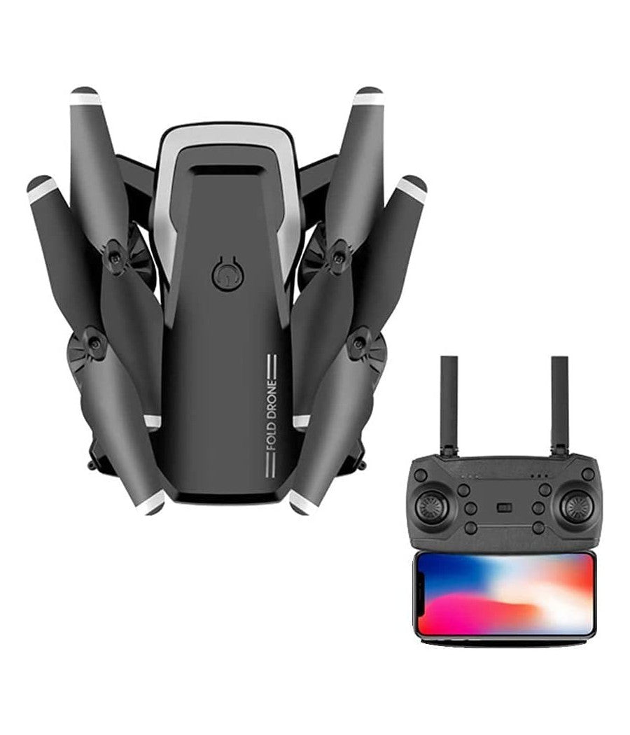 Mini Drone Quadricottero Pieghevole Con Telecamera 4k Telecomando Wifi 2,4g Q718         