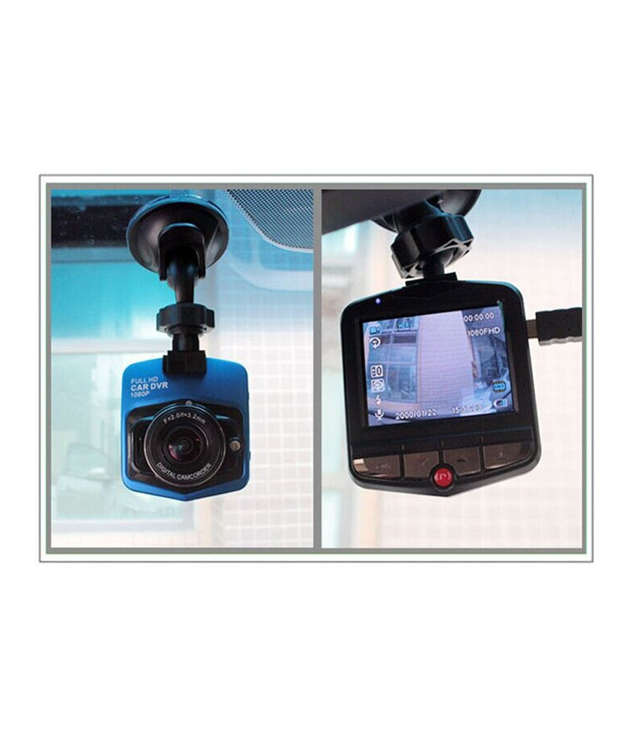 Mini Dvr Telecamera Videoregistratore Auto Hd Monitor Lcd 2.4 Video Led Dashcam         