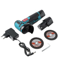 Mini Flex Smerigliatrice A Doppia Batteria Litio 12v 1.5ah 76mm 19500rpm         