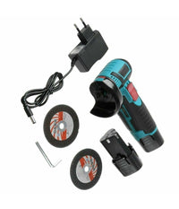 Mini Flex Smerigliatrice A Doppia Batteria Litio 12v 1.5ah 76mm 19500rpm         