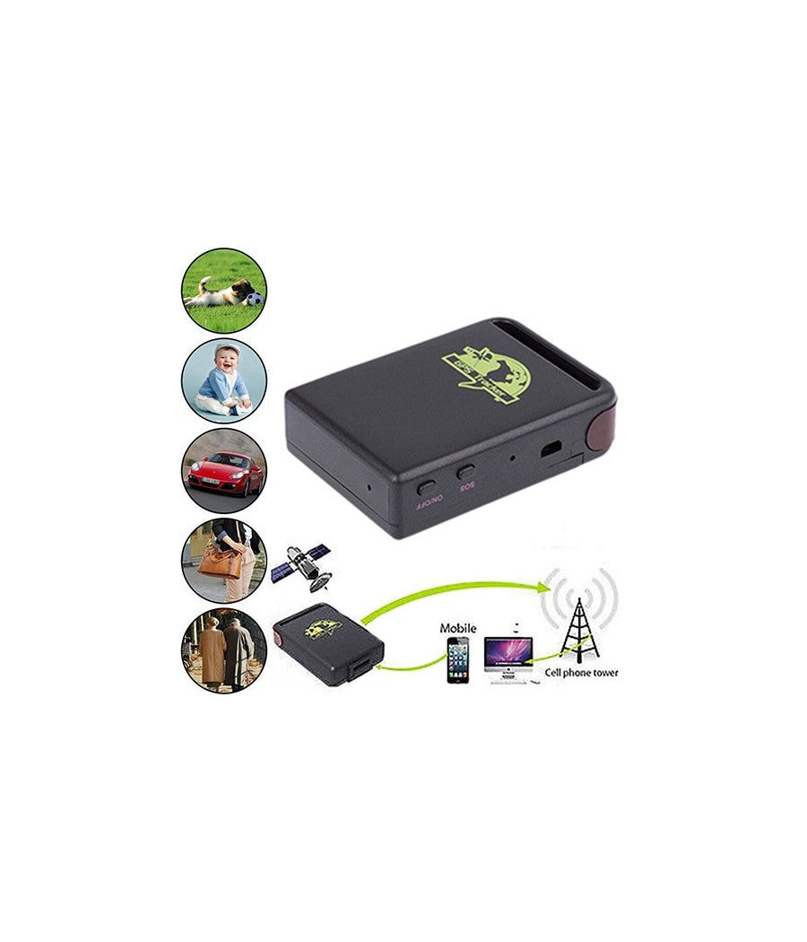 Mini Localizzatore Tk102b Satellitare Gprs Gps Gsm Antifurto Tracker Auto Tf         