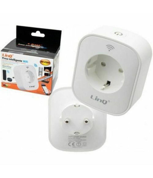 Mini Presa Spina Corrente Wifi Domotica Android Ios Smart Plug Linq Wf-pz003         