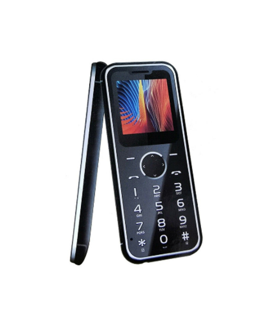 Mini Telefono Cellulare Tascabile Dual Sim Bluetooth Gsm Mp3 Fotocamera Lcd 1.4         