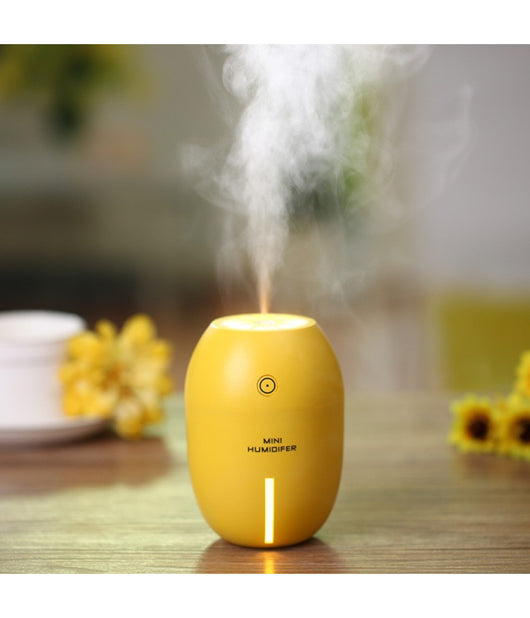 Mini Umidificatore Usb Aroma Diffuser Diffusore Aromi Ad Ultrasuoni + 4 Essenze         