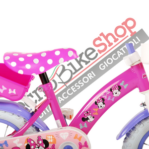 Bicicletta Bambina Volare Disney Minnie 12 pollici - Movimento Sfera