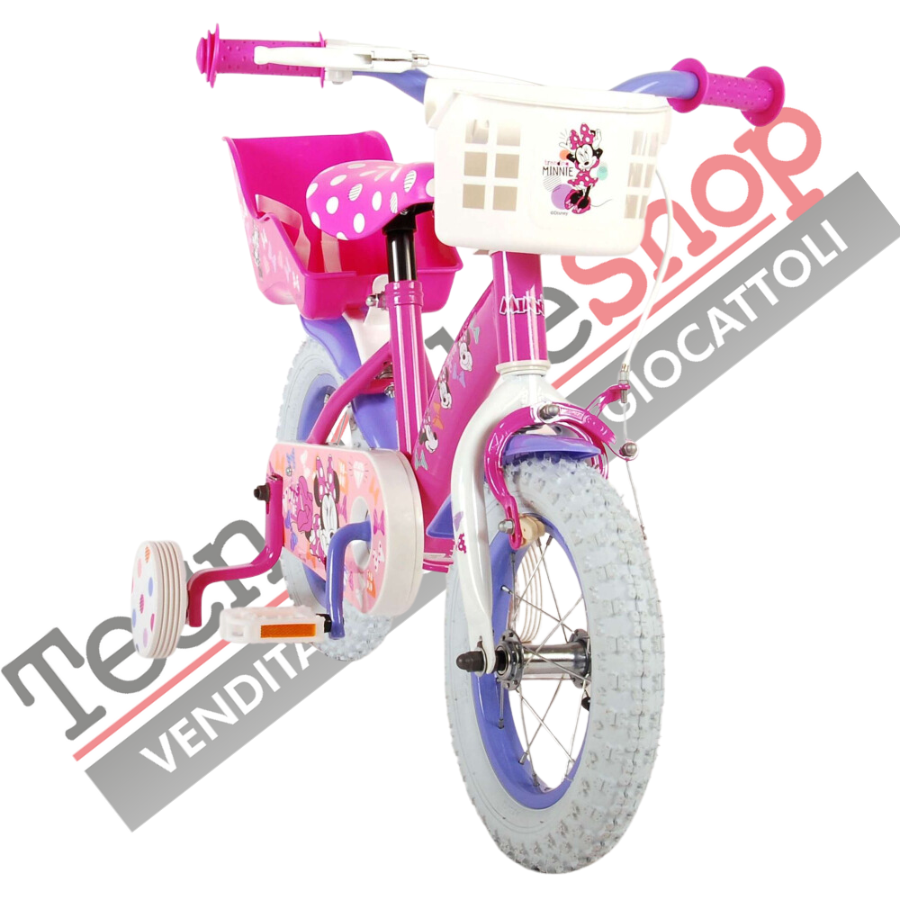 Bicicletta Bambina Volare Disney Minnie 12 pollici - Movimento Sfera