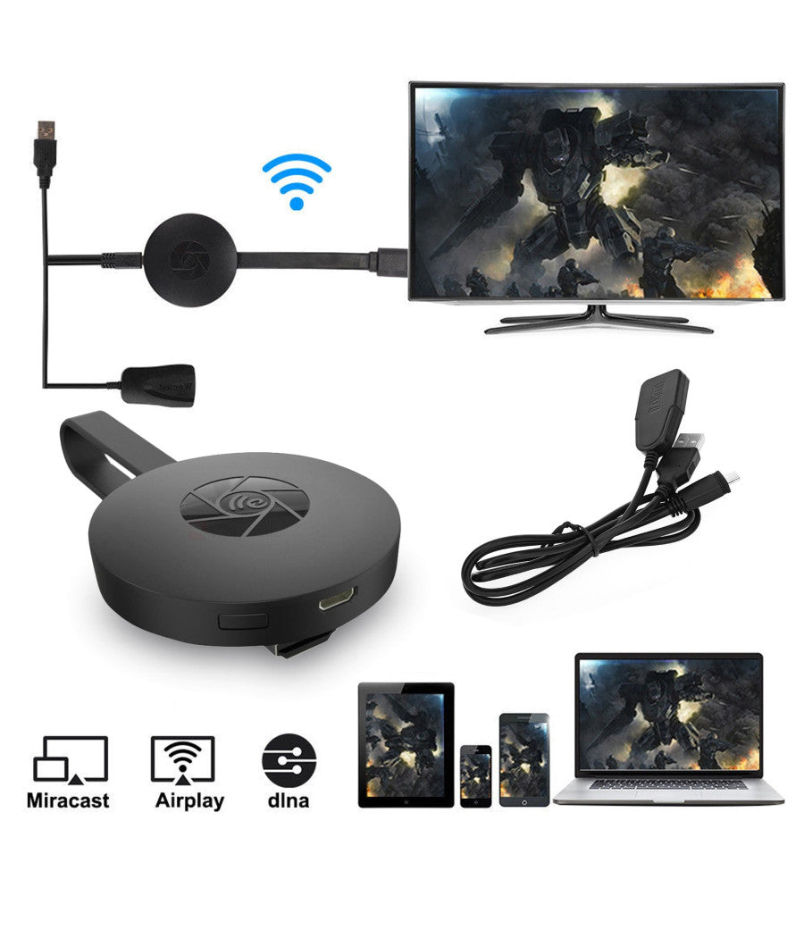 Miracast Dlna Dongle Wifi Wireless Display Tv Hdmi 1080p Mirascreen Airplay         