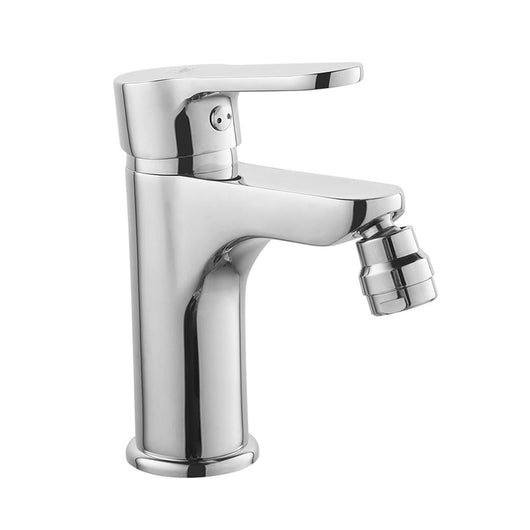 Miscelatore bidet cromato con piletta serie Paco