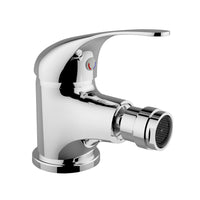 Miscelatore bidet in ottone cromato con piletta di scarico Fast