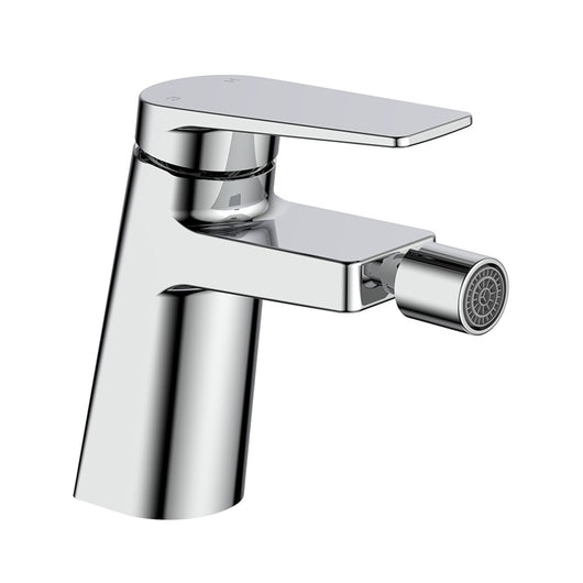 Miscelatore bidet in ottone cromato con sottile leva monocomando Nemes