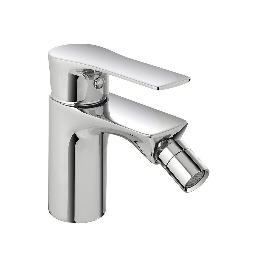 Miscelatore Bidet con Piletta Click Clack linea Flat