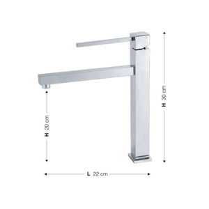 Miscelatore cucina cromo Egeo