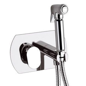 Miscelatore incasso per shut-off con doccetta shut-off, supporto doccia- presa acqua e flessibile doccia. cod 75808