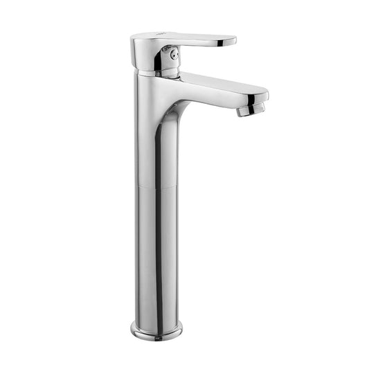 Miscelatore lavabo alto cromato con piletta serie Paco