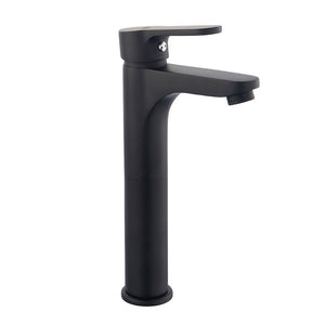 Miscelatore lavabo alto nero opaco serie Paco