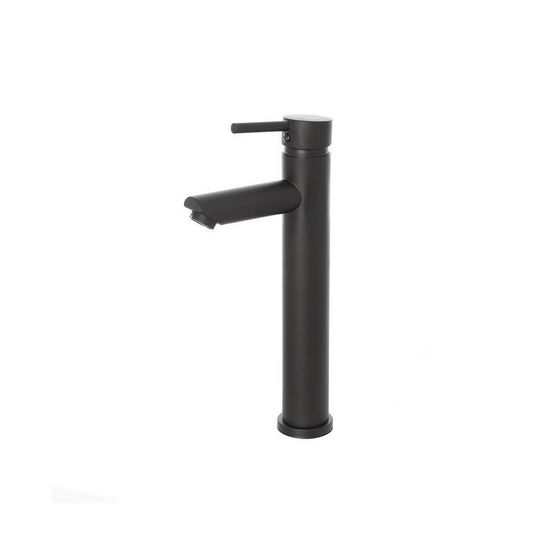 Miscelatore lavabo alto nero serie York cod 84100