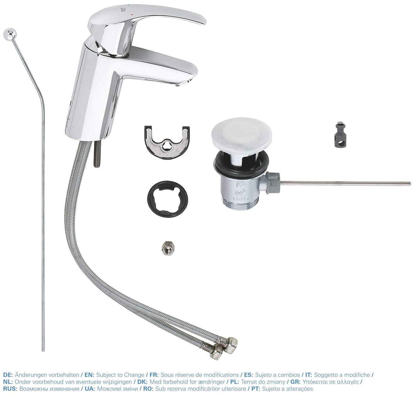 Miscelatore lavabo Grohe mod. Eurosmart monocomando taglia S - Grohe