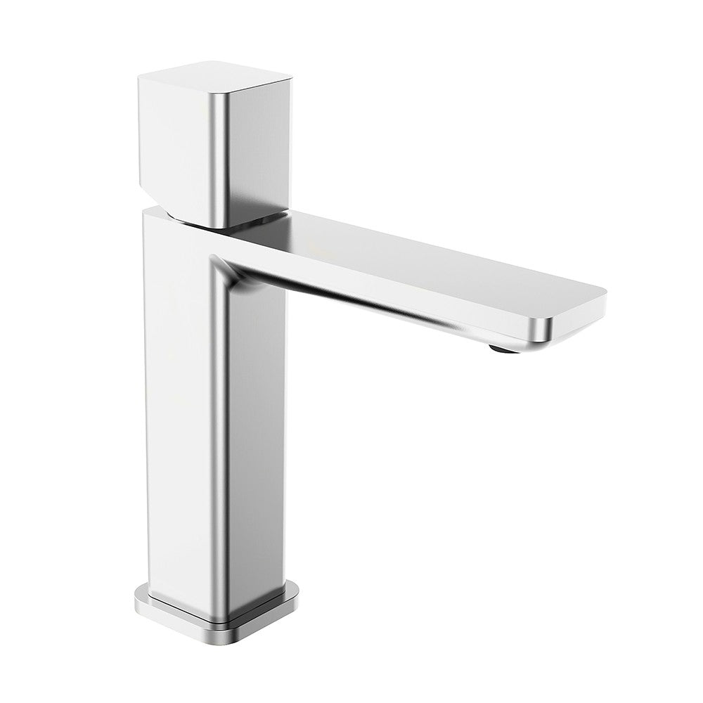 Miscelatore lavabo in ottone con manopola e piletta click clack Lotus