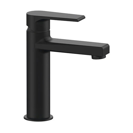 Miscelatore lavabo medio nero opaco Mariani serie Artic scarico incluso