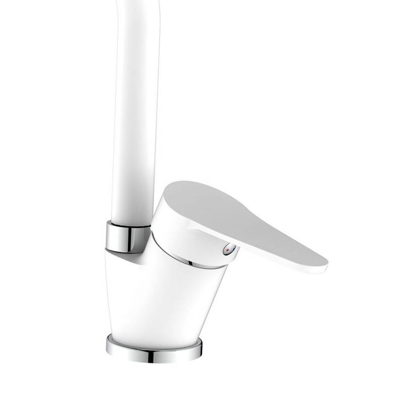 Doccetta per lavabo o bidet a 2 getti con deviatore e aeratore - Serie Smart cod 82236