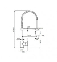 Colonna doccia serie caracas, cromata cod 79803