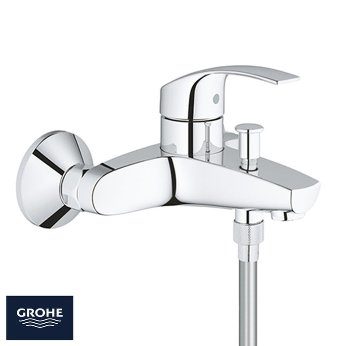 Miselatore Vasca Doccia Grohe Eurosmart con Doccino e Deviatore in Ottone Cromato