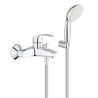 Miselatore Vasca Doccia Grohe Eurosmart con Doccino e Deviatore in Ottone Cromato