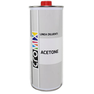 Acetone diluente solvente da litri 1 baldini vernici