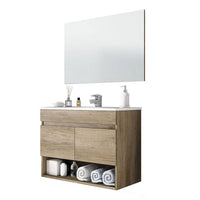 Mobile bagno sospeso 64 x 80 x 45 cotton/clint finitura nordik cod 82860