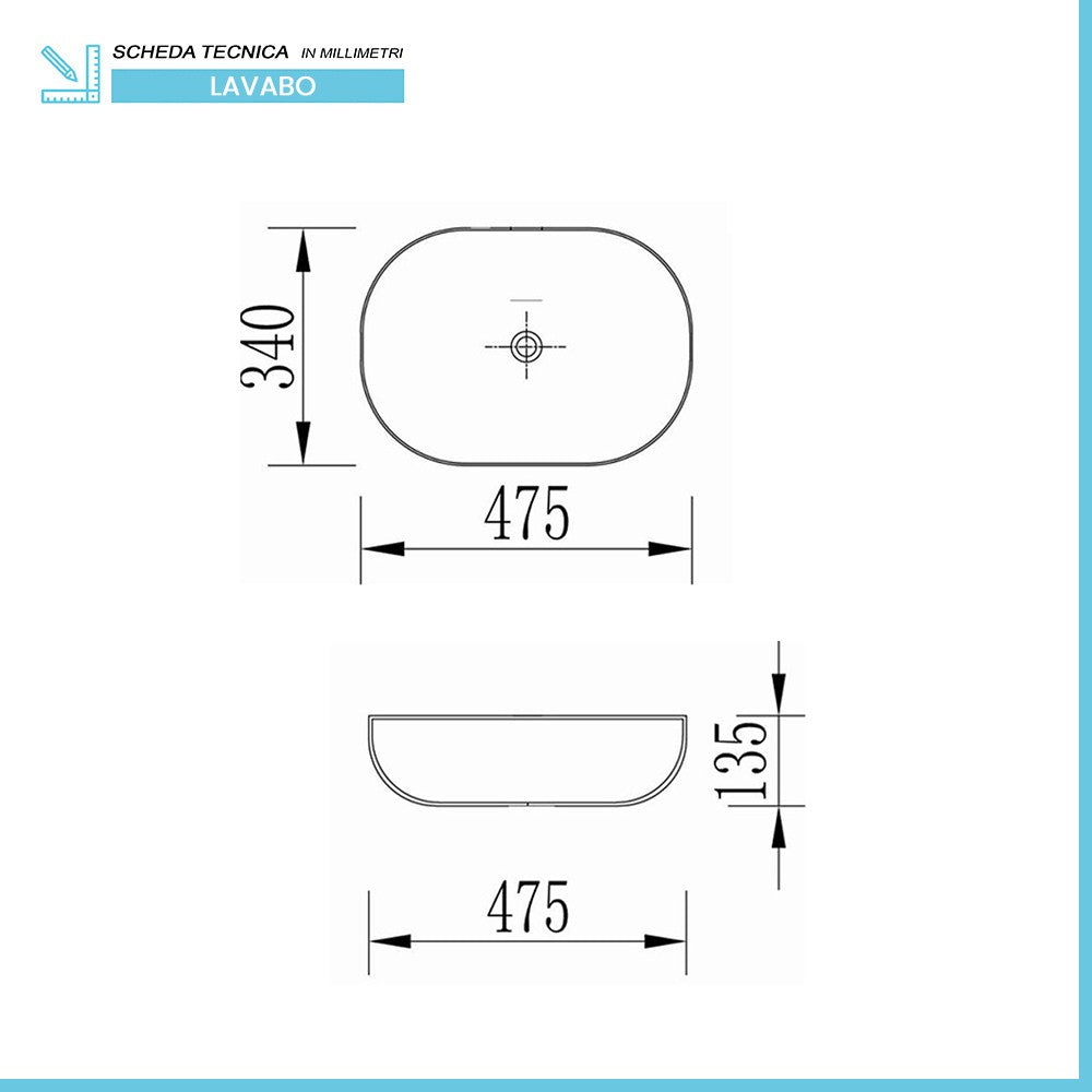 Mobile bagno sospeso 80 cm ossido e noce con lavabo e specchio Kleo