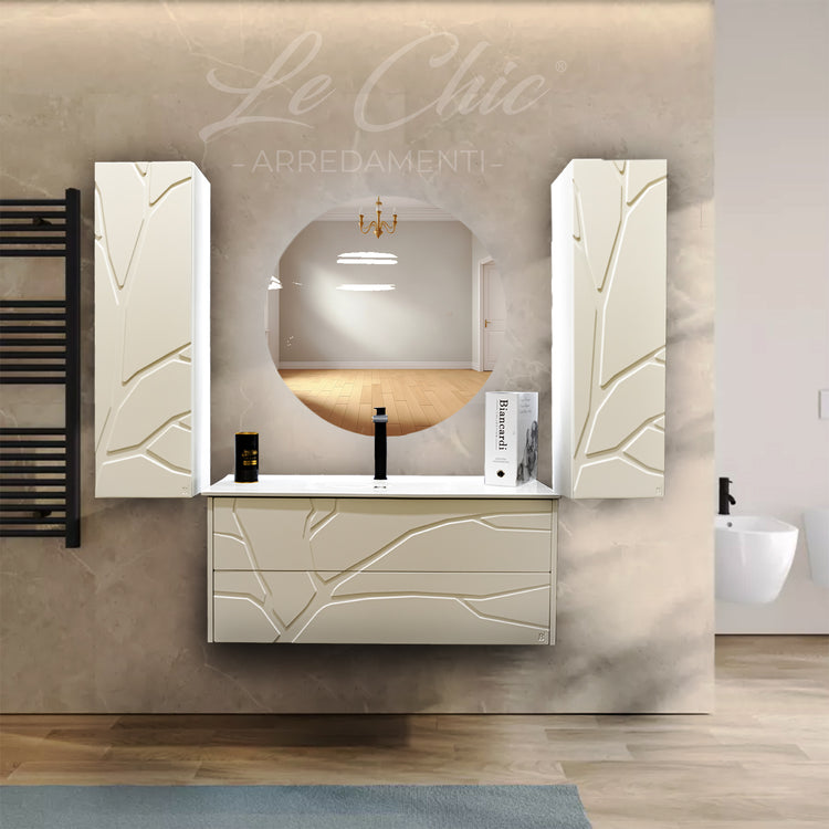 Set mobile bagno moderno - Colonna singola