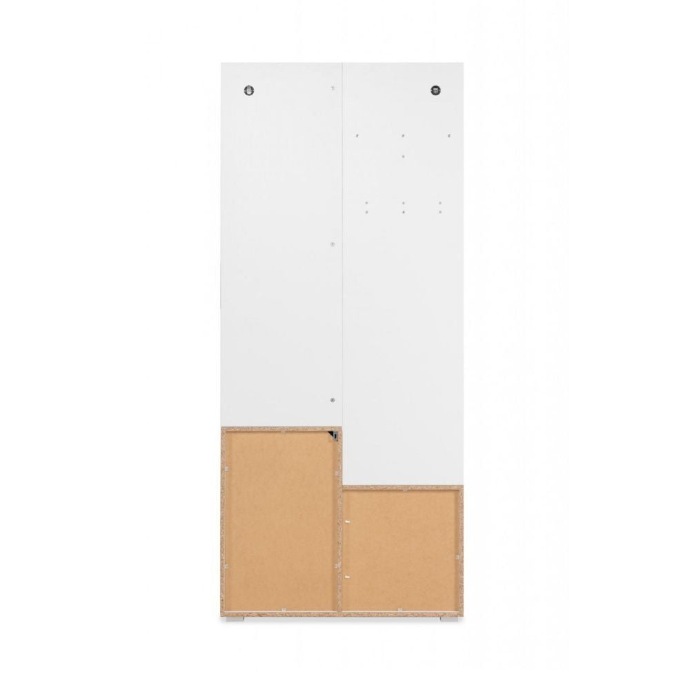 Mobile ingresso con specchio Image41B colore bianco