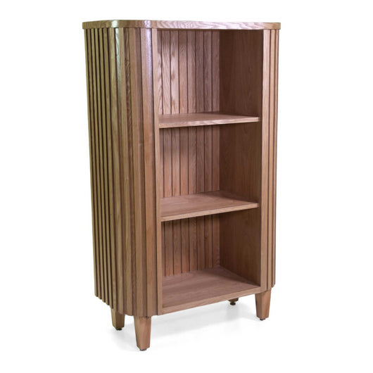 Mobile libreria legno Prana 3 ripiani cm 80x35h130